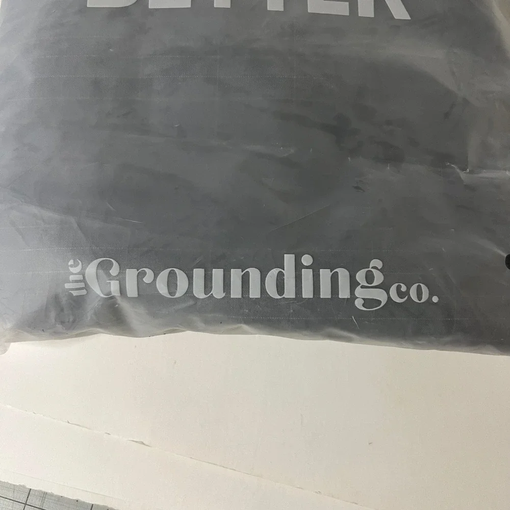 The Grounding Co. Earthing Fitted Sheet Gray Queen FS-GRY-153203 with Cord NEW